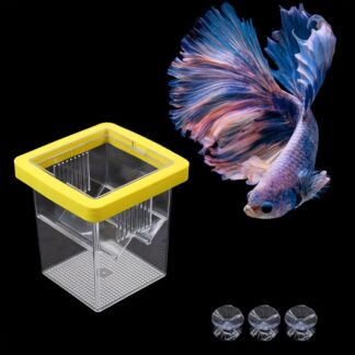 Multifunctional Fish Aquarium Fish Breeding Isolation Box High Clear Aquarium Breeder FishTank Double Guppies Hatching Incubator