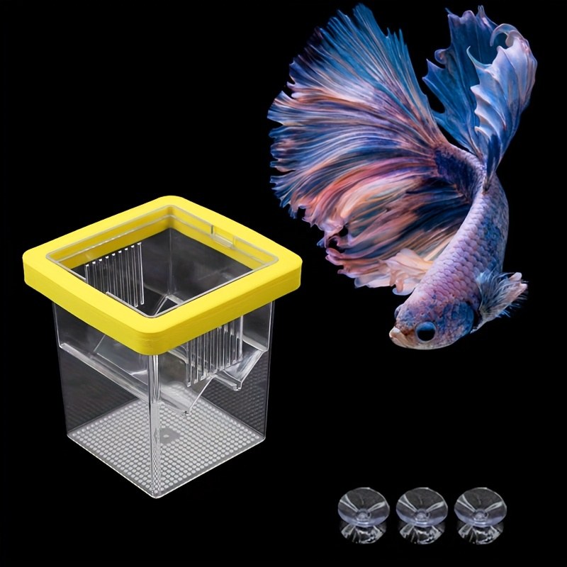 Multifunctional Fish Aquarium Fish Breeding Isolation Box High Clear Aquarium Breeder FishTank Double Guppies Hatching Incubator