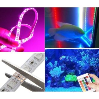 Aquarium Decore  Remote Control waterproof Flaxible Light