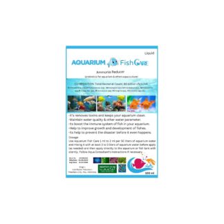 Aquarium Fish Care 100ml  ammonia reducer (probiotics for aquarium & others aqua culture)