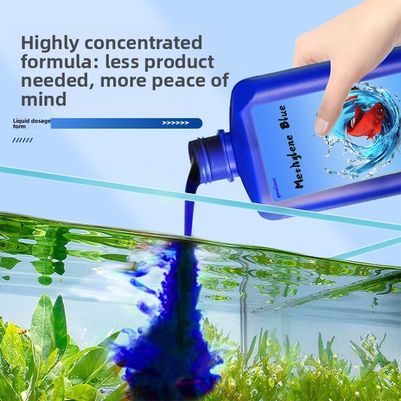 Methylene Blue Aquarium Fish Disinfection and Sterilization Quarantine Ornamental Fish Koi White Spot Water Purification Mildew