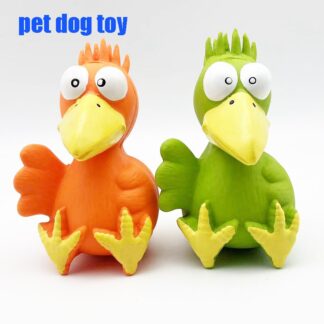 Pet Dog Toy Parrot Big Bill Bird Squeeze Vocal Latex Toy Suitable for Small, Medium and Large Dogs