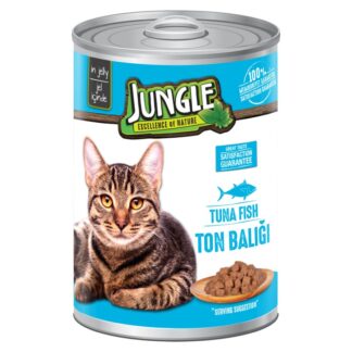 Jungle Cat Can Food Tuna Fish 415gm