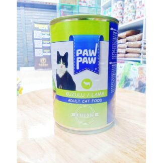Paw paw can Kuzul and Lamb Adult cat  food
