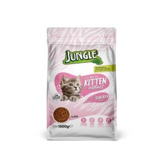 Jungle Kitten Chicken Premium Dry Food 1.5Kg - Cat Food