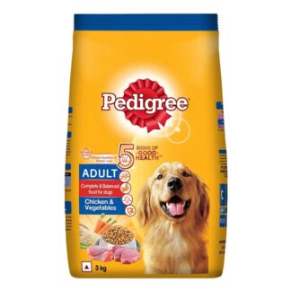 Pedigree Adult Dry Dog Food, Pack Size 3kg