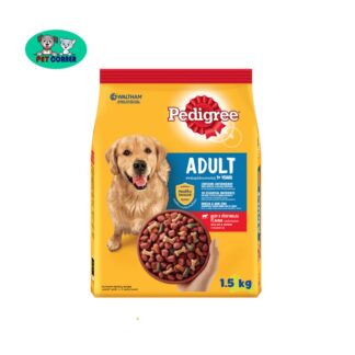 Pedigree Adult Dog Food Beef and Vegetable Flavour 1.5kg