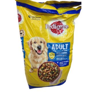 Pedigree 20kg Adult Dog Food Chicken and Vegetables Flavor