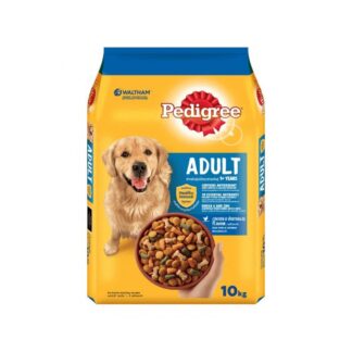 Pedigree Adult Dry Dog Food 10kg Pack, Made in Thailand