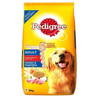 Pedigree Adult Chicken and Vegetables 10Kg Linear Shop