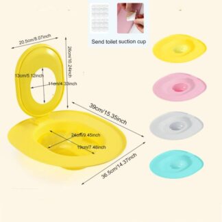 Practical Reusable Cat Toilet Trainer Detachable Plastic Cat Potty Trainer Stable with Suction Cup Pet Hygiene Trainer Household