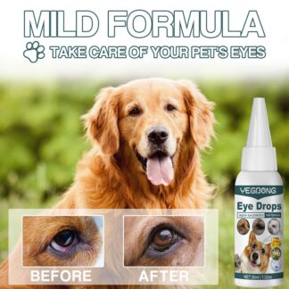 【The-Best】 Pet Eye Drops Dogs Dirt Eliminate Drop Dog Eye Dryness Eliminate Drop Cats Hygiene Clean Products