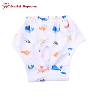 【Big savings】 Pet Pants for Dogs Breathable Reusable Dog Pants with Cute Prints for Cats Dogs Hygiene Pet Diapers for Cartoon Pattern Dog Diapers