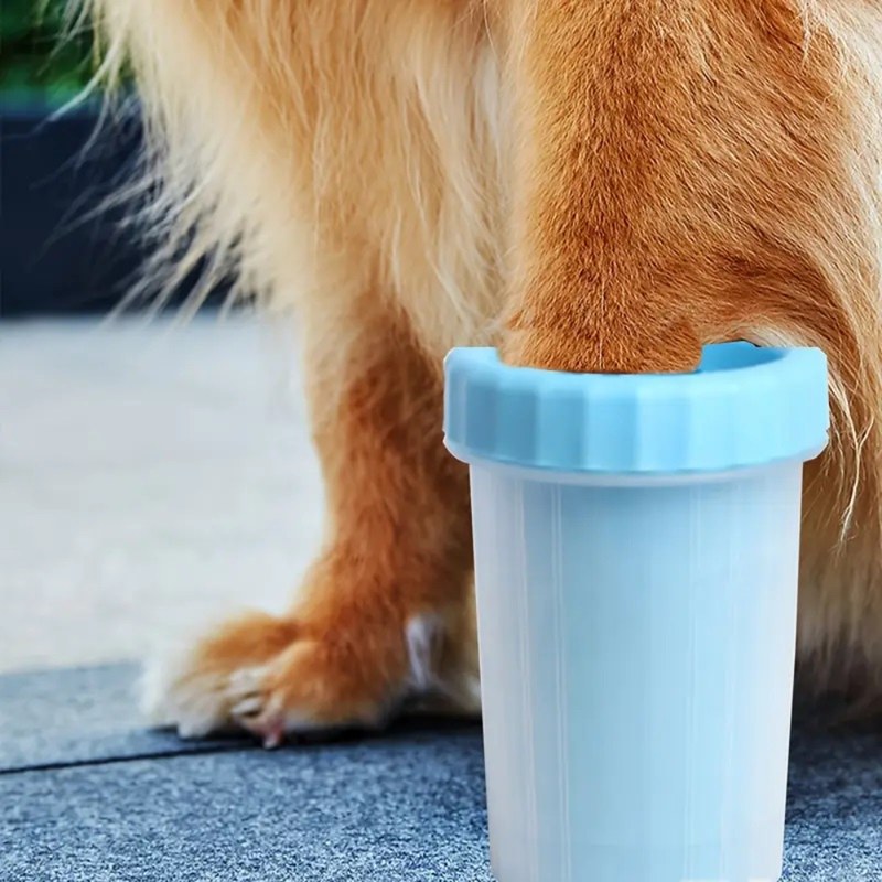 ใHOTใ Efficient Portable Dog Paw Cleaner & Mud Scrubber Cup - Quick Mud Removal, Hygienic Pet Foot Washer for Dogs & Cats, Durable Gro
