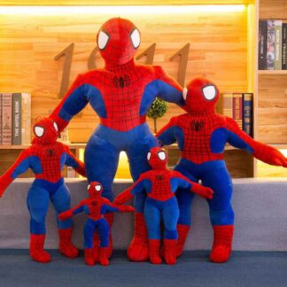 Spiderman Plush Toy Cartoon Anime kids Gift Spiderman Doll
